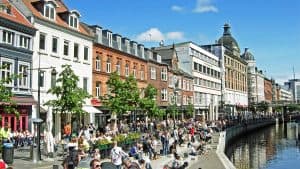 Aarhus – température, climat et météo toute l’année