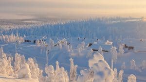 Äkäslompolo – température, climat et météo toute l’année